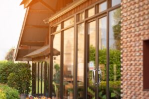 Modern Glass Veranda